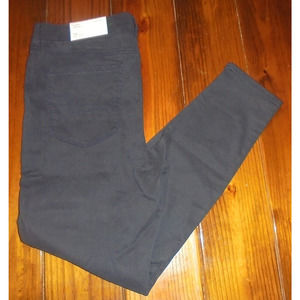 American Eagle size 14 Hi Rise Jegging Black Super Stretch 32W BNWT